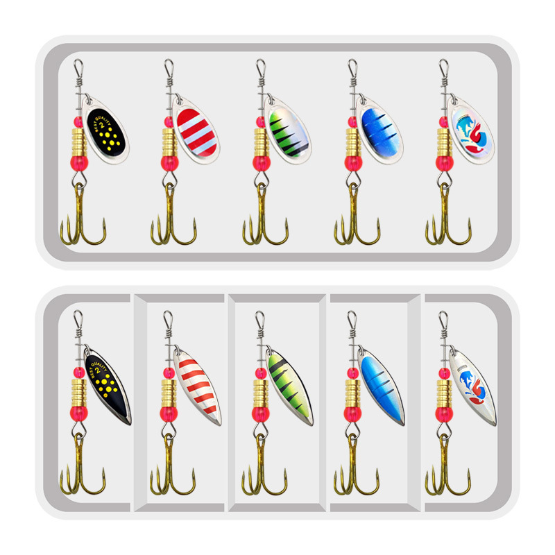 Fishing Lure Spinnerbait - Leurre de pêche spinner avec cuillères