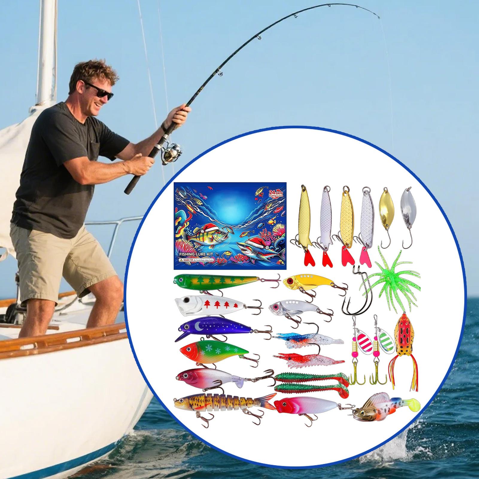 Calendrier de compte à rebours - Fishing Lure Kit avis et prix