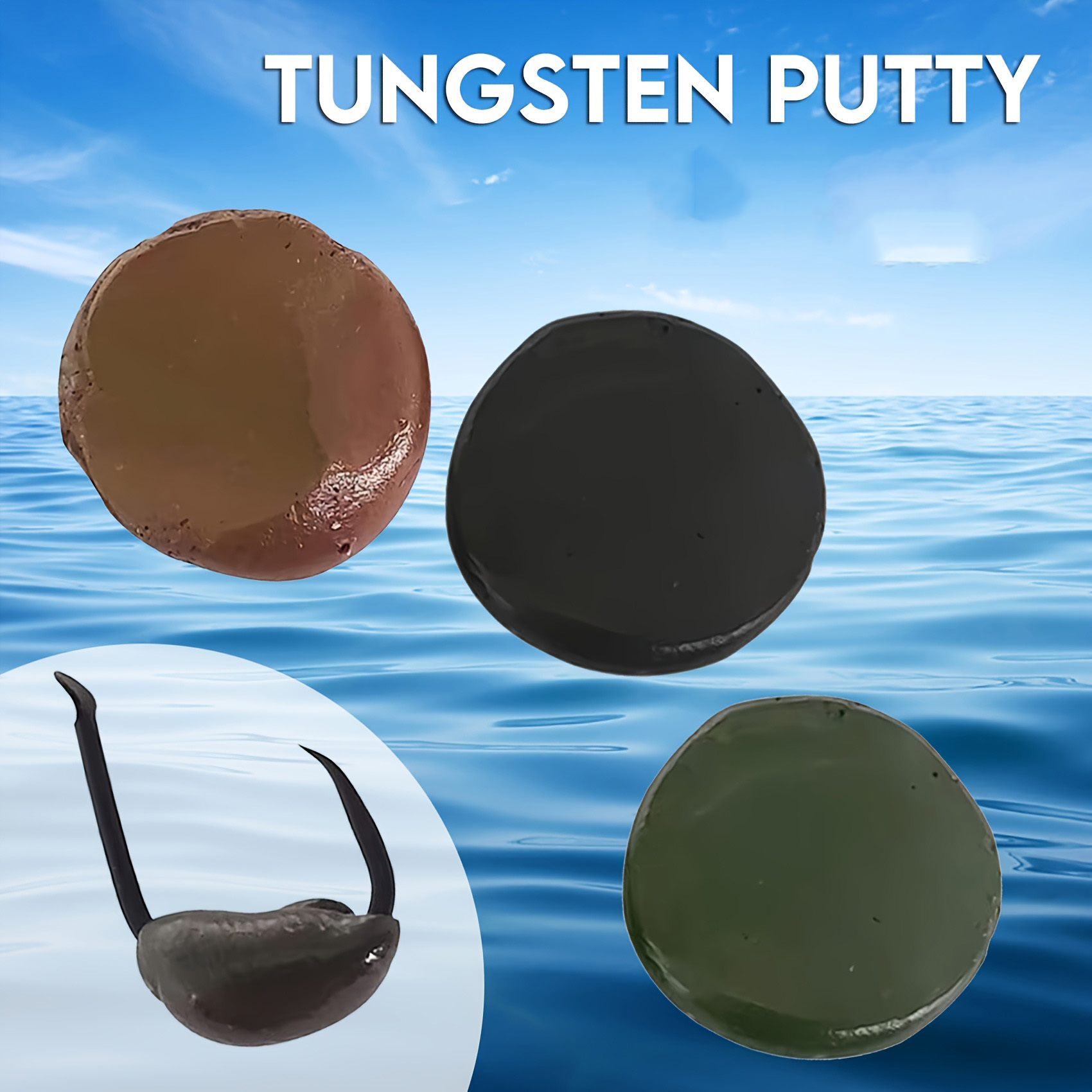 Mastic de tungstène 0.5oz(15g) - Fishing Lure Accessories avis et prix