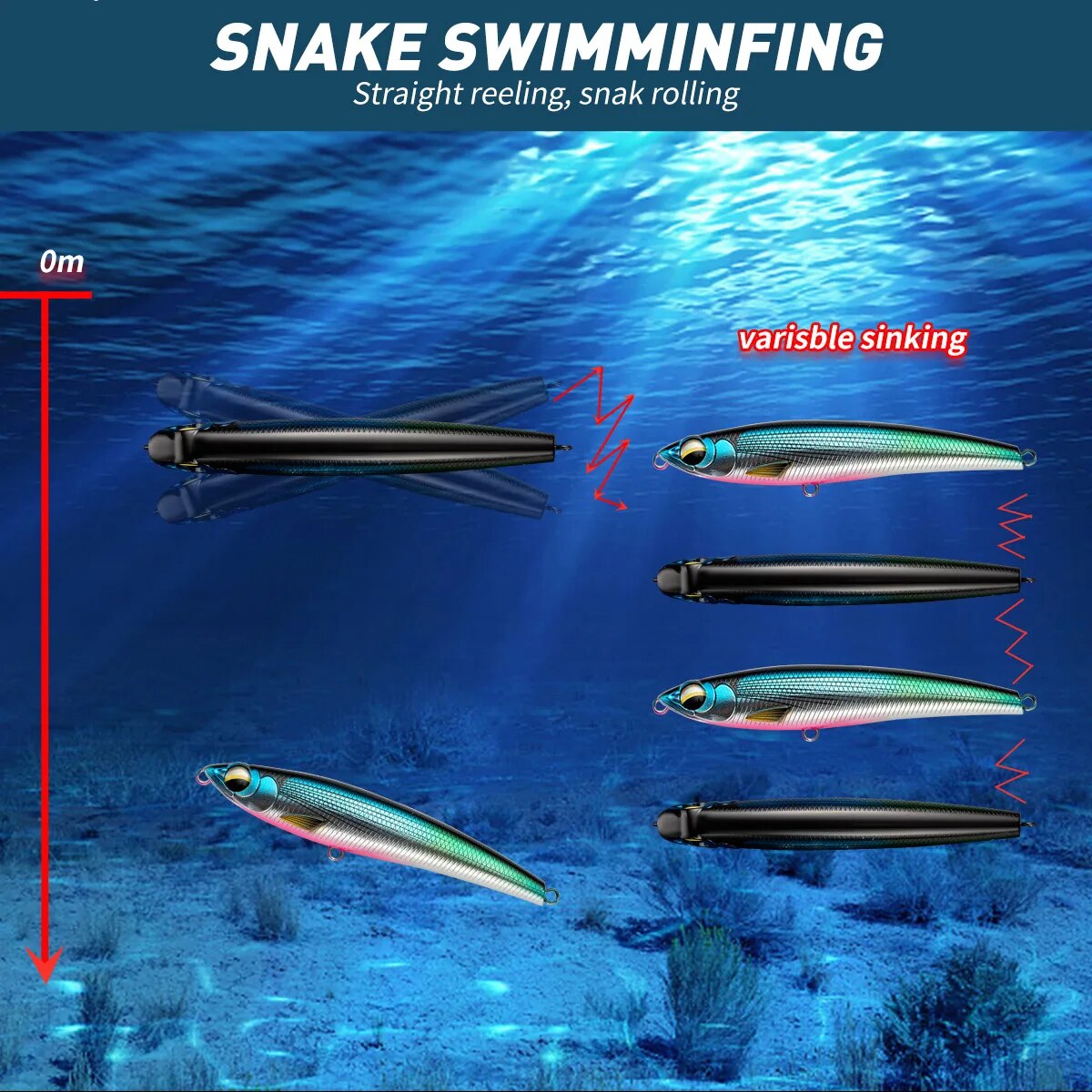 Leurres de pêche au crayon cou - Fishing Lure Buzzbait avis et prix