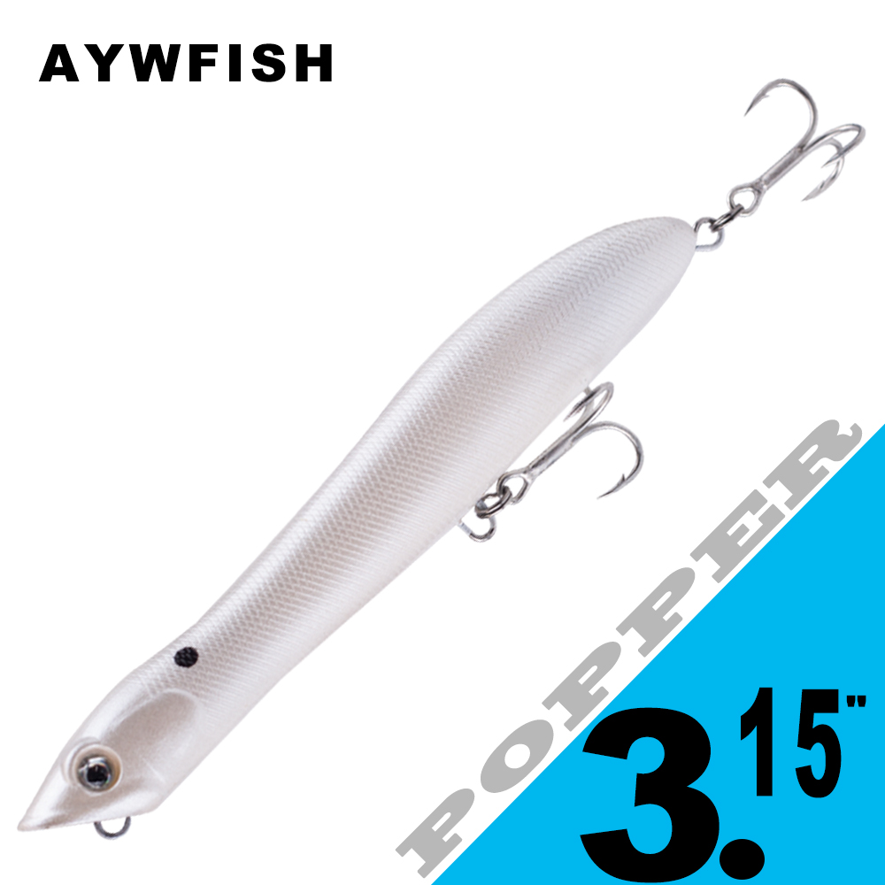 AYWFISH 8CM 6.2G bébé Popper l - Fishing Lure Popper avis et prix